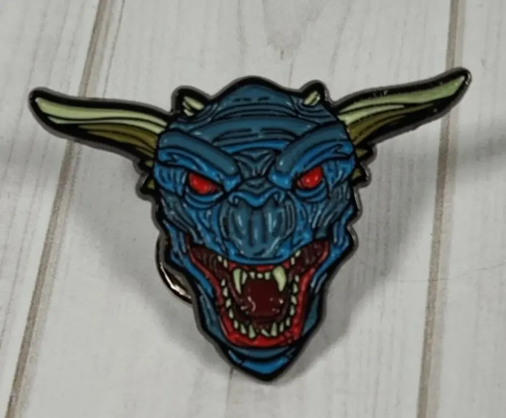 Ghostbusters Zhul Terror Guard Dog Scary Pin for Hat, Jacket or Backpack